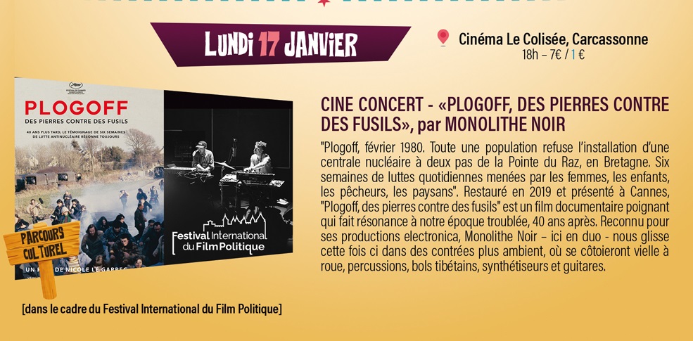 Ciné concert Plogoff