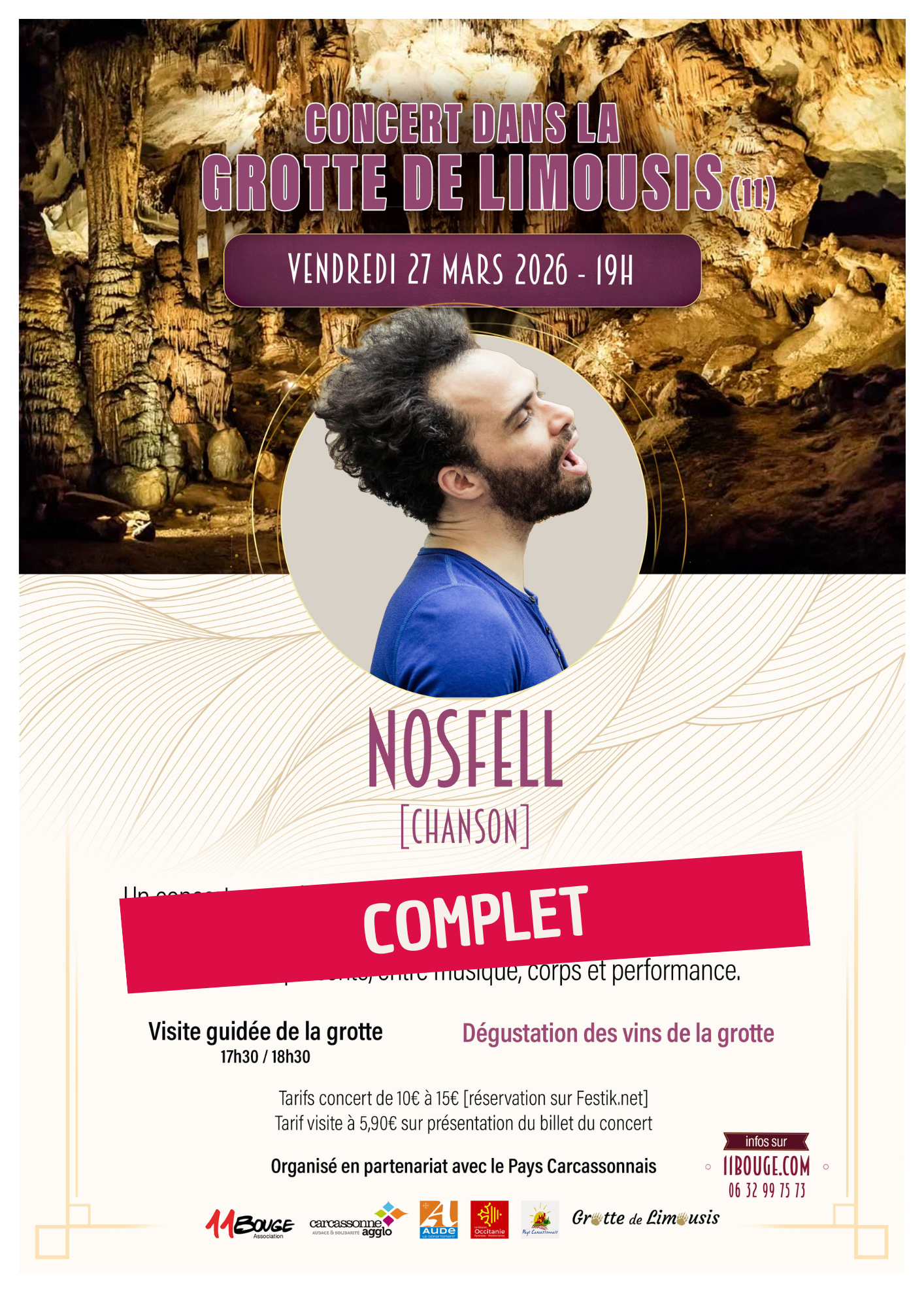 Affiche prochain concert : JBal du Printemps - Poolidor + Loubelya - Montlaur (11)