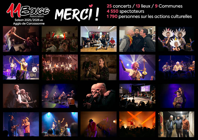 Merci aux artistes
